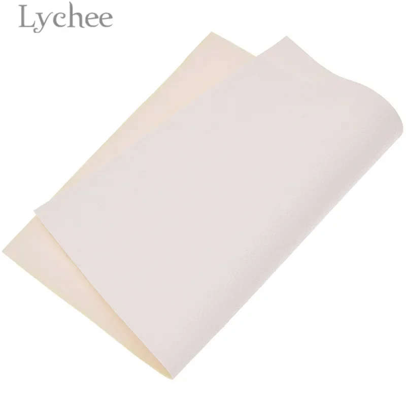 Faux Leather Fabric Solid Color Suede Synthetic Leather Sheet DIY Sewing Material For Garments 21x29cm A4
