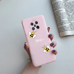 Custodia per telefono in silicone dipinta a mano con gattino adorabile - Cover posteriore in TPU morbido