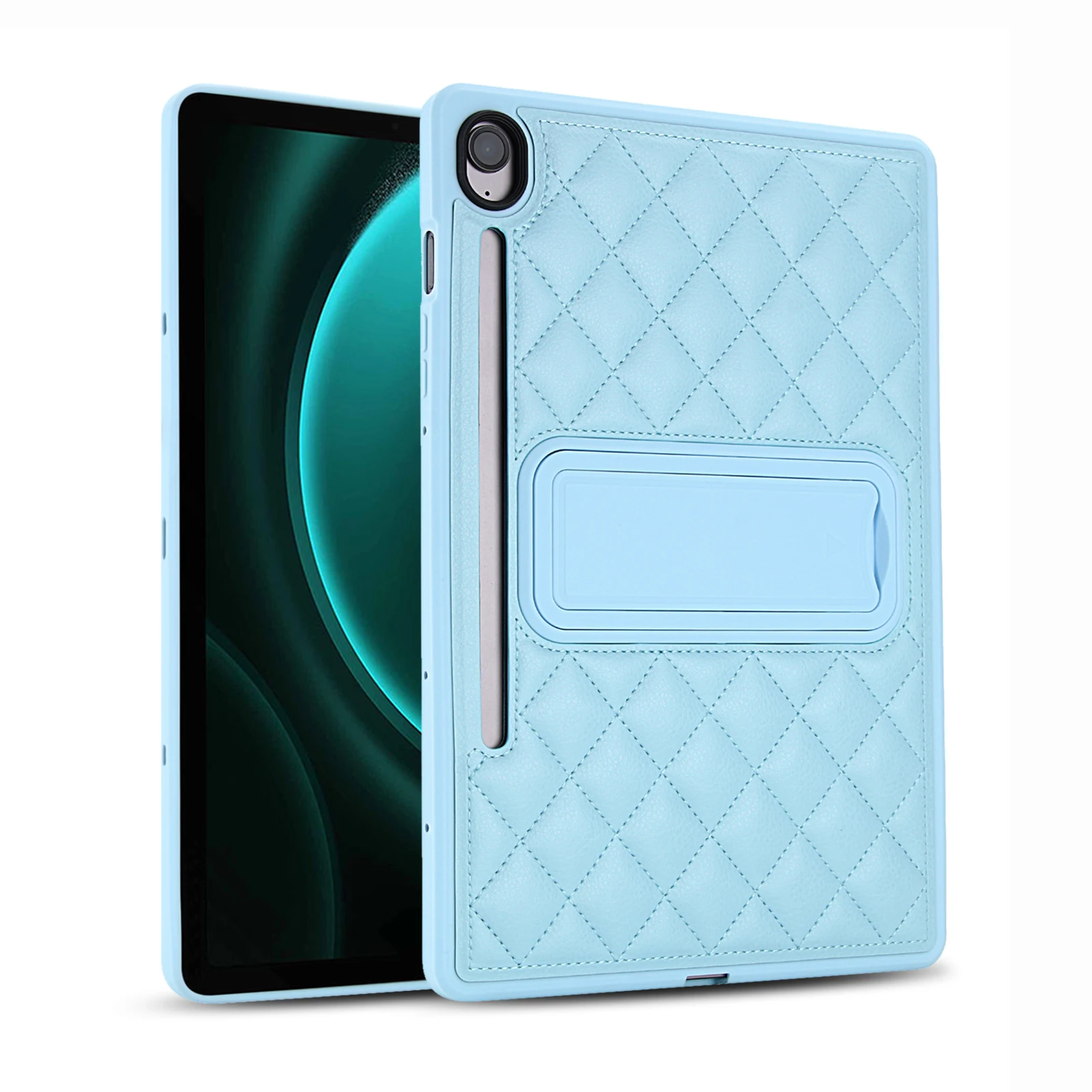 Luxury Leather Tablet Case with Kickstand and Stand Cover