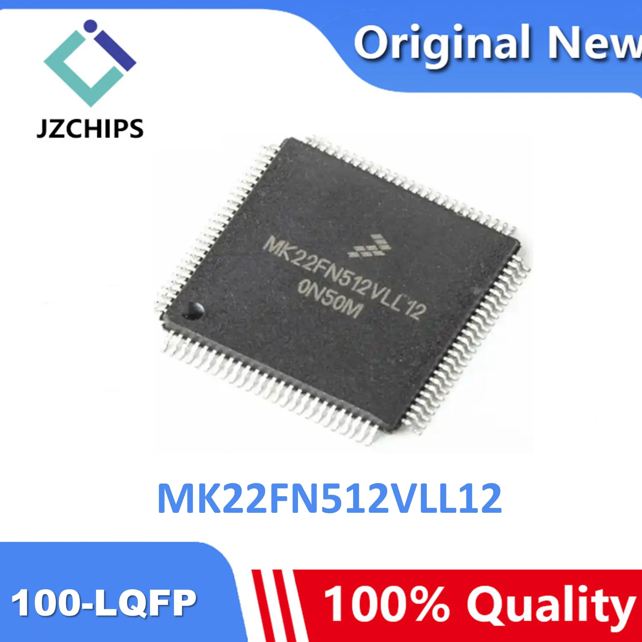 

MK22FN512VLL12 New and Original IC MCU 32BIT 512KB FLASH 100-LQFP
