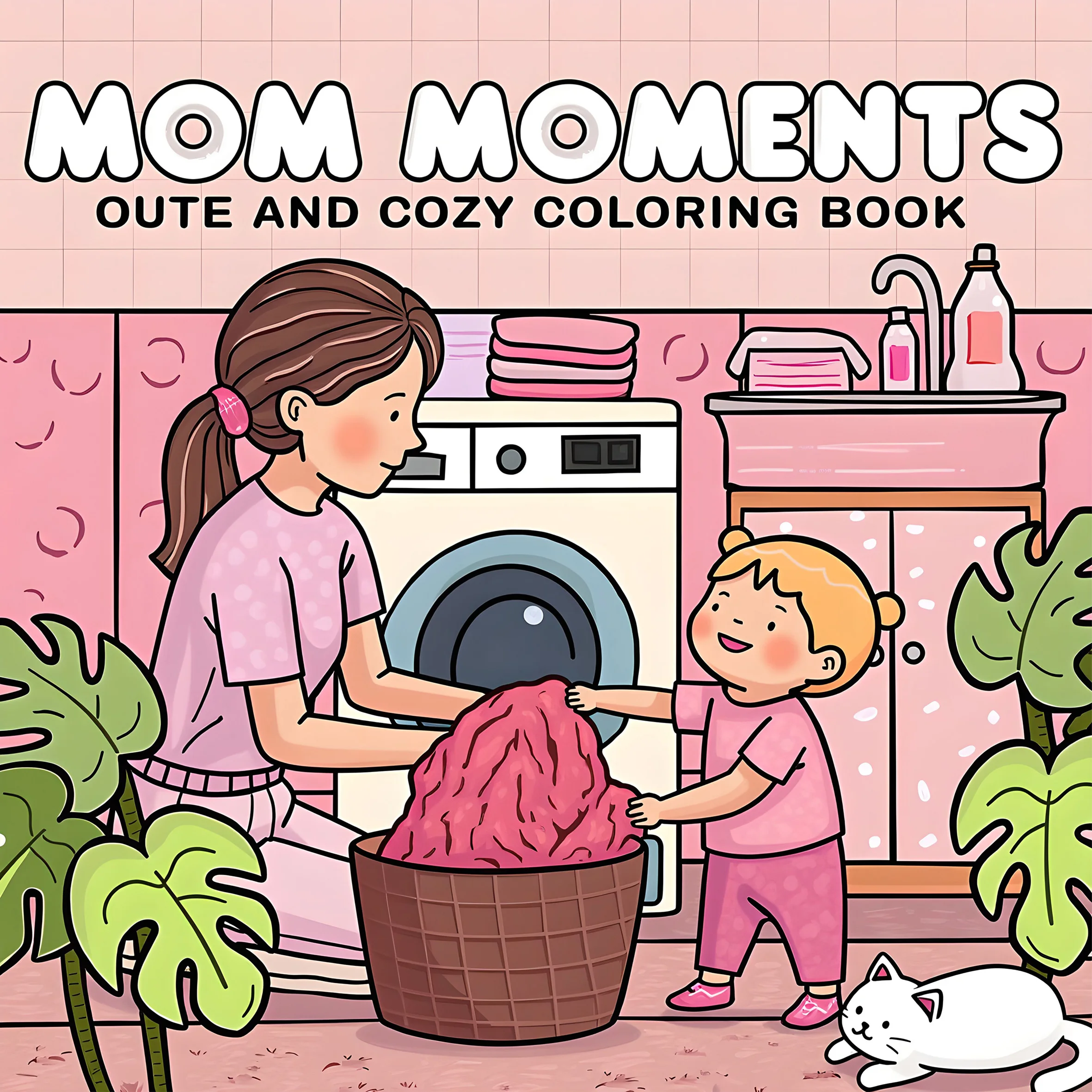 Mom Moments Coloring Book 1
