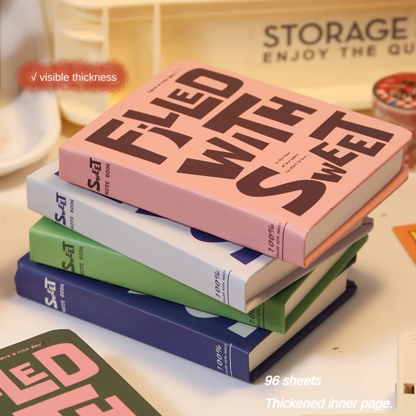 Carnet De Notes De Poche A7, Format Portable, Couverture Rigide