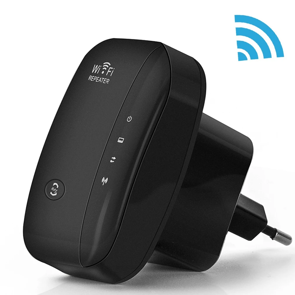 Repetidor WiFi inalámbrico de largo alcance, amplificador de señal,  extensor de punto de acceso, router de 300Mbps