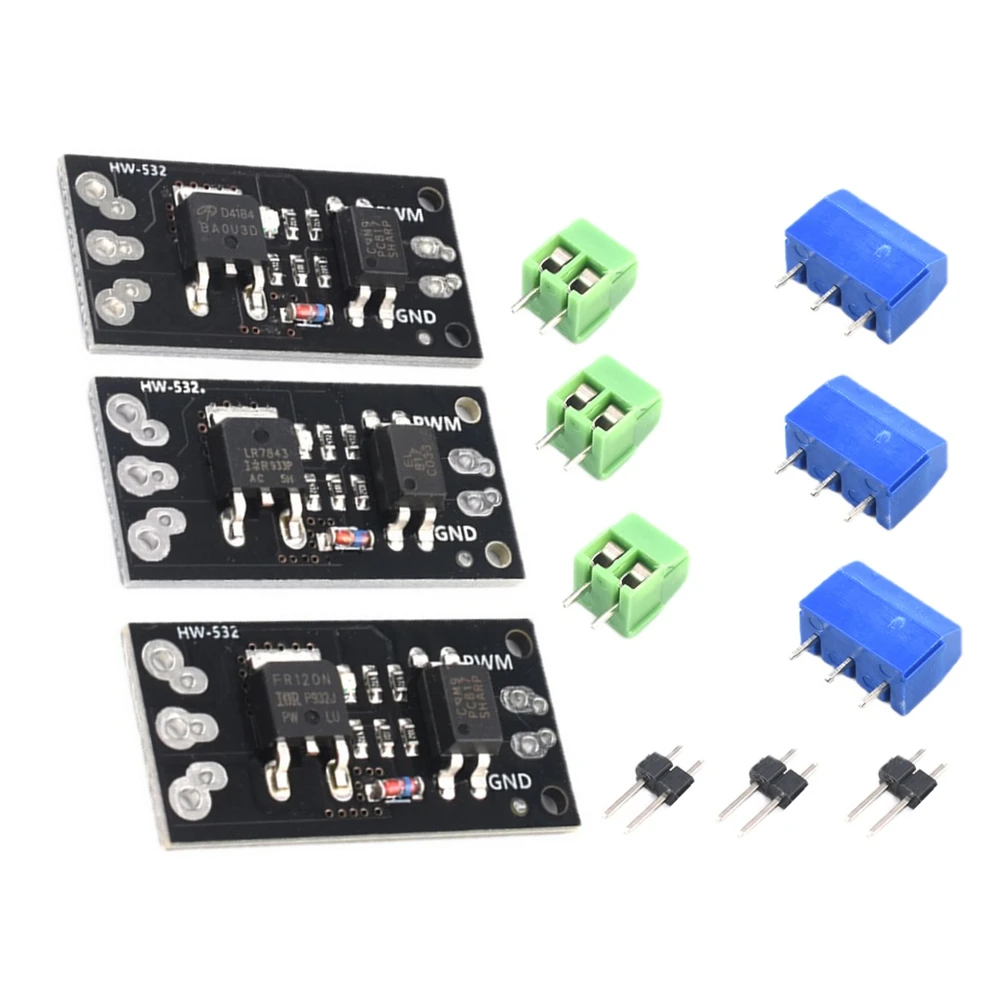 절연 MOSFET MOS 전계 효과 튜브 모듈, PWM 레귤레이터, Arduino 및 MCU용 컨트롤패널, FR120N, LR7843, D4184, AOD4184