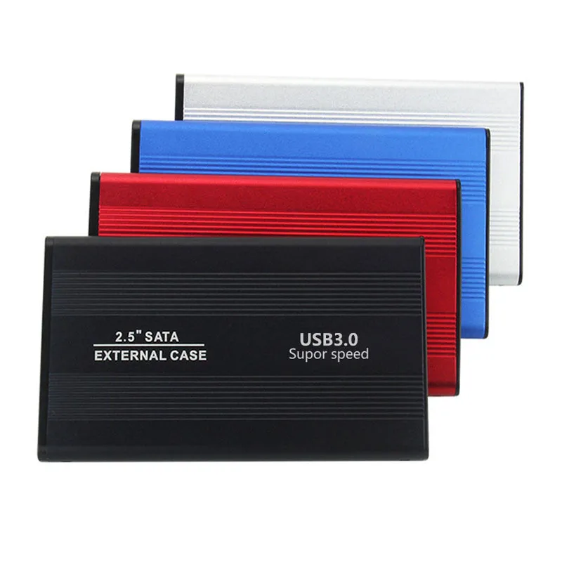 HDD Enclosure Mobile Case 2.5 inch SATA3 External Caddy USB3.0/USB2.0 Hard Drive Box