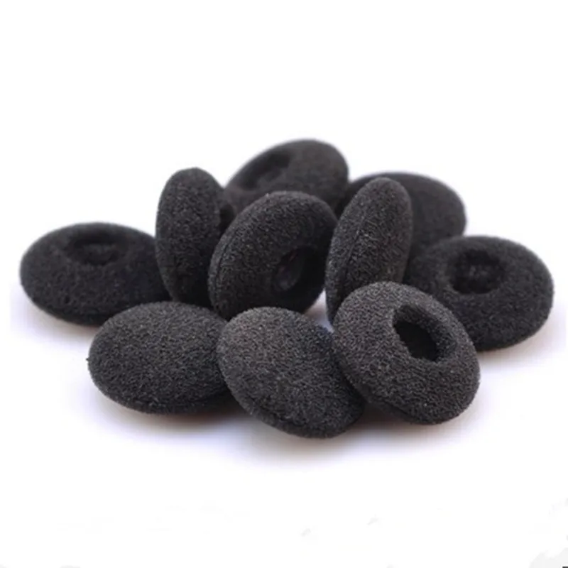 100Pcs 소프트 폼 이어 팁, 이어 패드 이어 패드 이어팁, 대부분의 이어폰 이어폰 용 교체 스폰지 커버 쿠션 18mm
