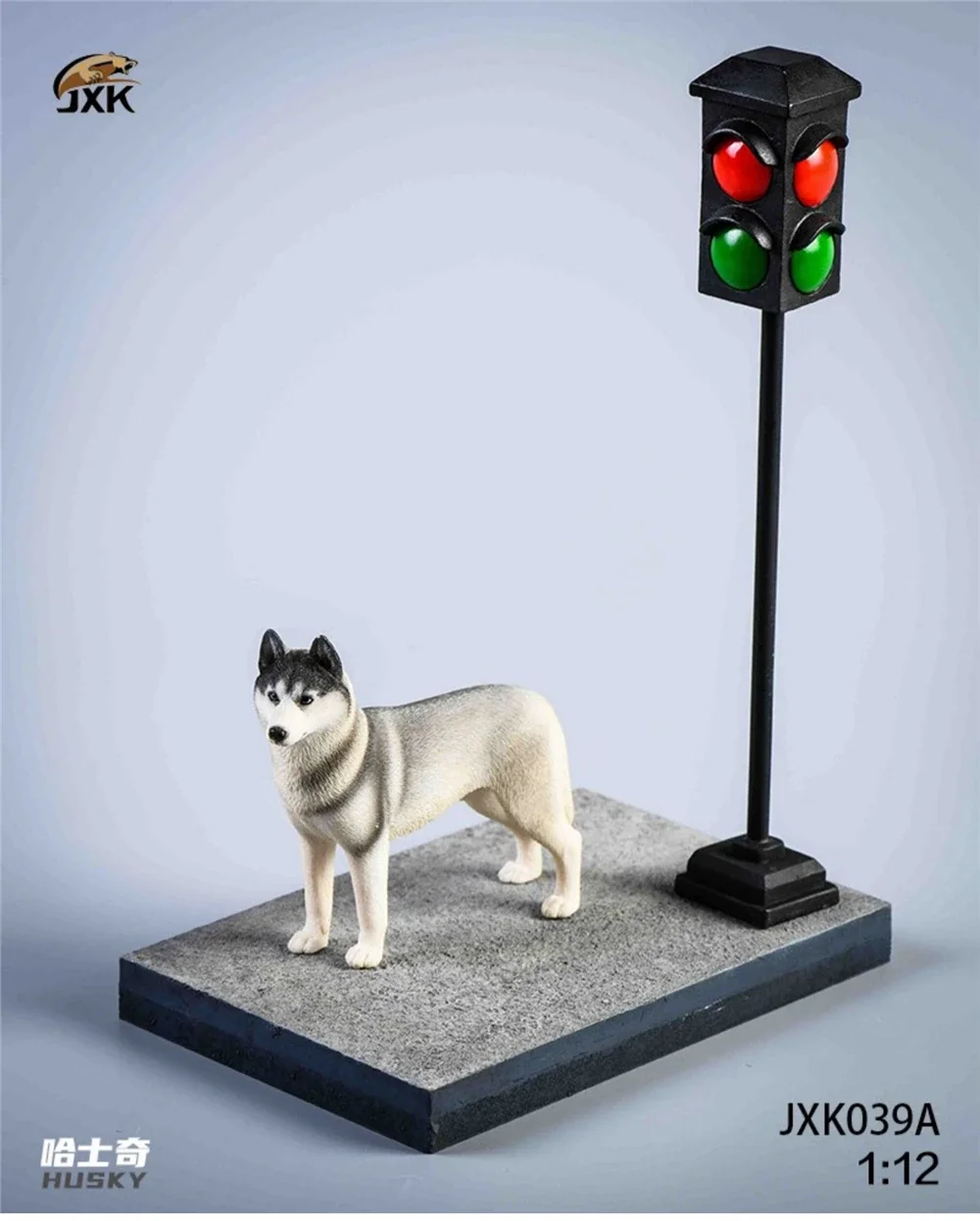 リアルドッグコレクション　レガロ　ハスキー　セット スタジオJin / 【HUSKY】ハスキー ヘッド一体型三脚3段 KIRK Model