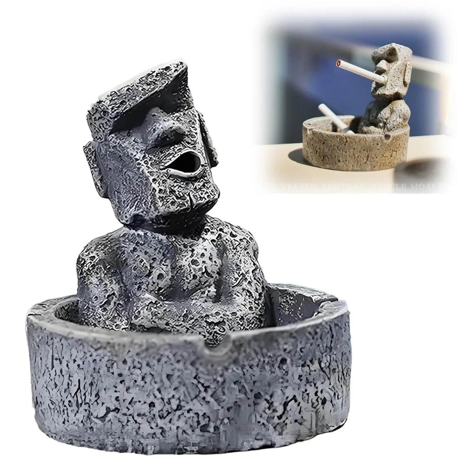 Funny Ashtray Personality Desktop Ashtray Crafts Home Desk Window Decoration Storage Ornaments Bar Office Home