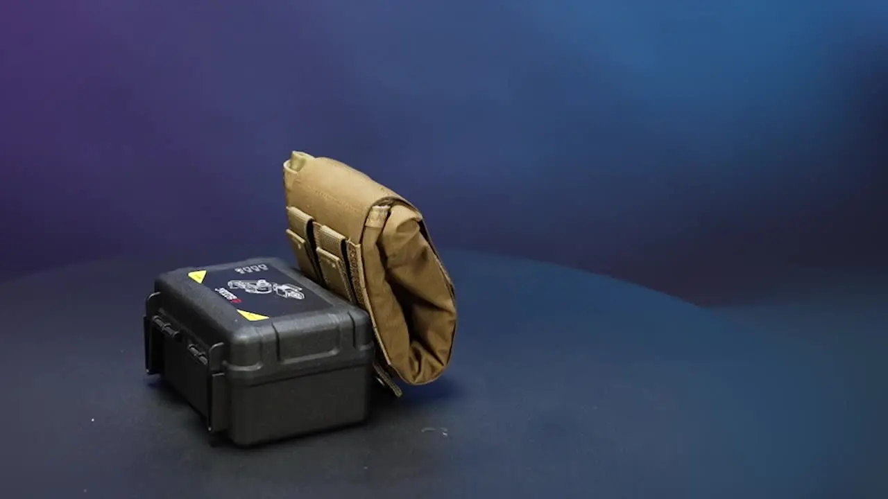 Sac Pliable Tactique Pour Ceinture Ou Sac Poche De Vidange Dump Pouch Tactique Molle Idogear E 858735