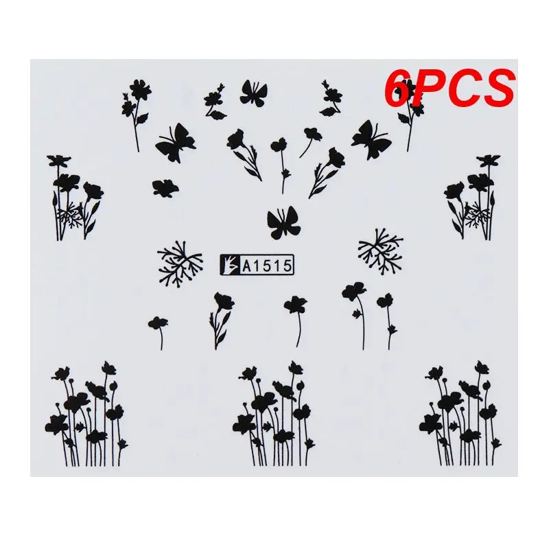 

Hot SaleNail Art Stickers Nail Art Decorations Sticker Water Transfer Decal Flower Leaves Girl Manicure Decoration