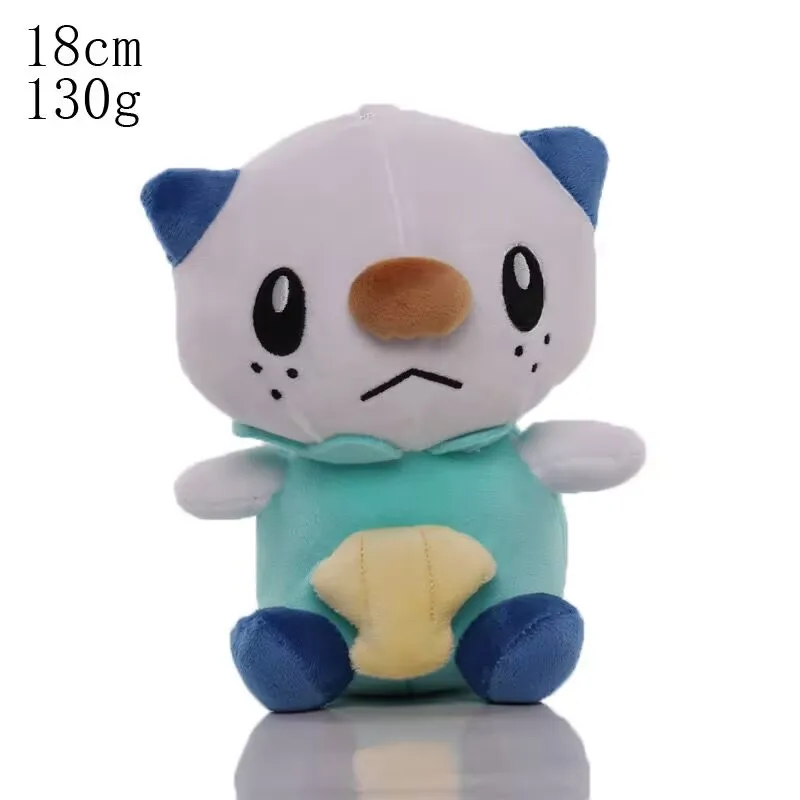 Pokemon Pikachu Plush Meowscarada Sprigatito Stuffed Doll Tepig Oshawott Magikarp Mewtwo Blastoise Koffing Peluche Toys Kid Gift