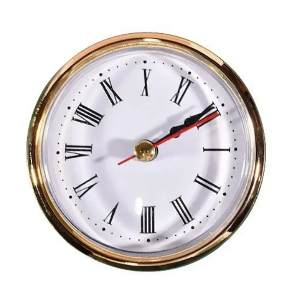 Wall Clock Movement 65MM Quartz Clock Inserts Movement Insert Replacement DIY Parts Roman Numbers Home DIY Crafts Clock Mechanism Inserts