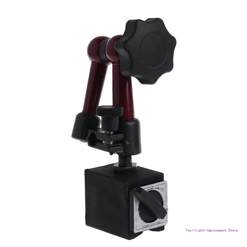 

Universal Flexible Magnetic Base Holder Stand For Dial Gauge Test Indicator Tool