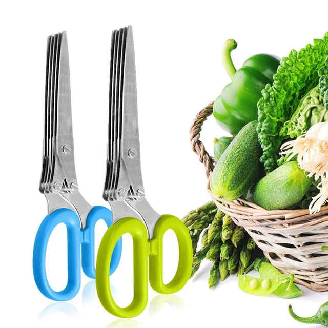 5 Layer Herb Scissors: A Multi-functional Kitchen Essential
