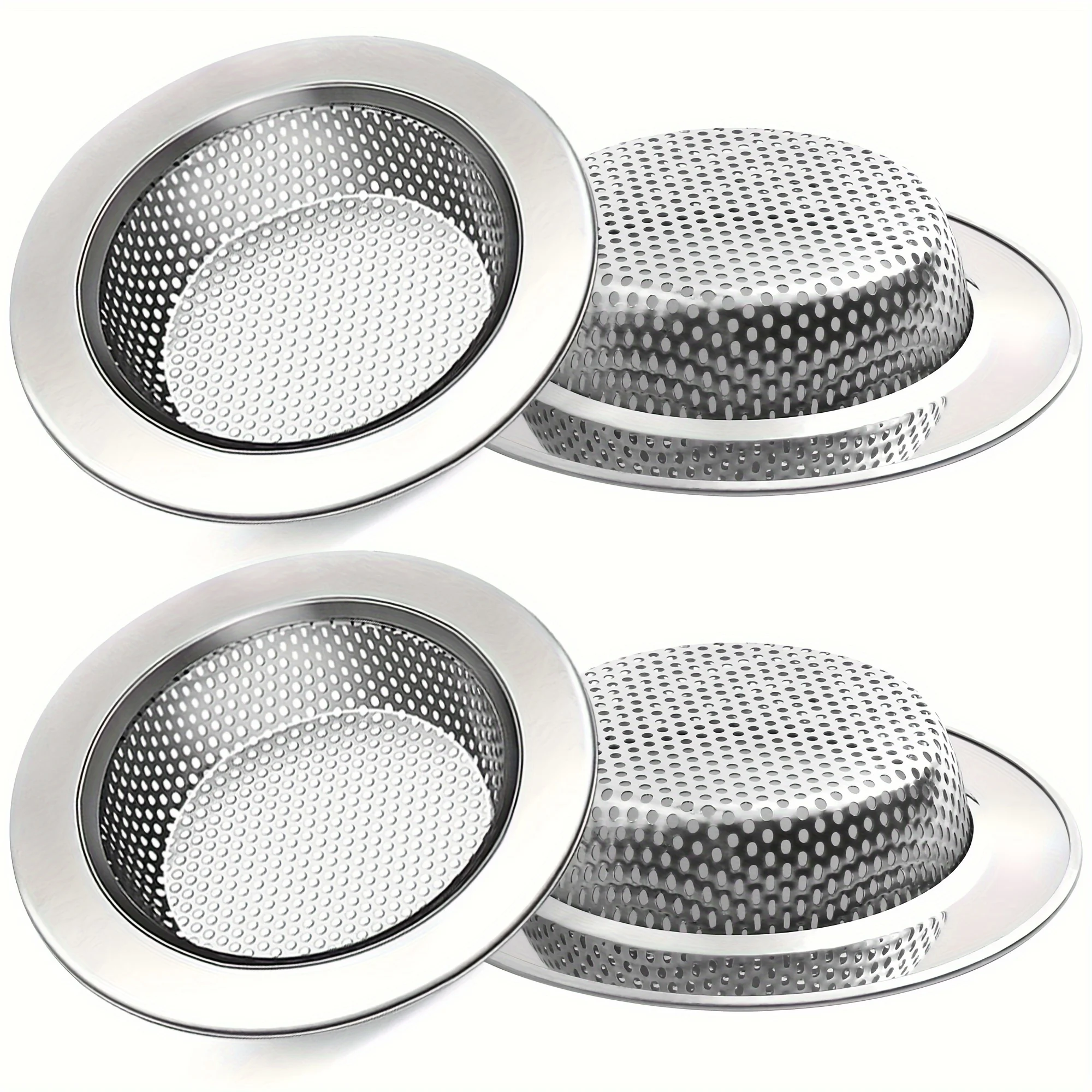 Kitchen Sink Filter Sink Strainer 4-Piece Set