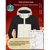 Men's Hiking Jacket Waterproof Windproof Windbreaker Women Fabric Wear Resistant Antiscratch Coat Camping Trekking Jackets 2