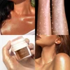 Diamond Glitter Highlighter Powder Shiny Pearlescent High Gloss Illuminating Powder Long-Lasting Face Makeup For Body Hair Blush 1