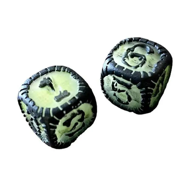 

Luminous Retro Dice Halloween Luminous Retro Dice Luminous DND Dice Glowing In The Dark Role Playing Table Games Club Pub Party