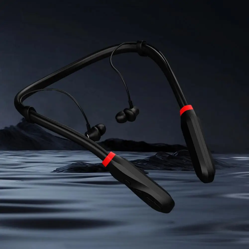 

Fall-proof Earphones Ultra-long Standby Wireless Headphones Noise Reduction Hifi Sound Bluetooth 5.1 Sports Headset with Dual