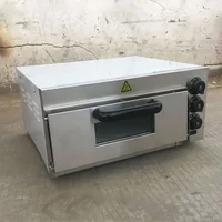 Small single layer pizza oven, commercial electric oven, one and two layer electric oven, stainless steel timing slate oven. 2