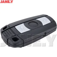 รีโมทกุญแจรถ Fob กรณีเชลล์สําหรับ BMW 1 3 5 6 X Series สําหรับ Smart Key Shell Blade Fob E90 E91 E92 e60 Remote กรณี 5