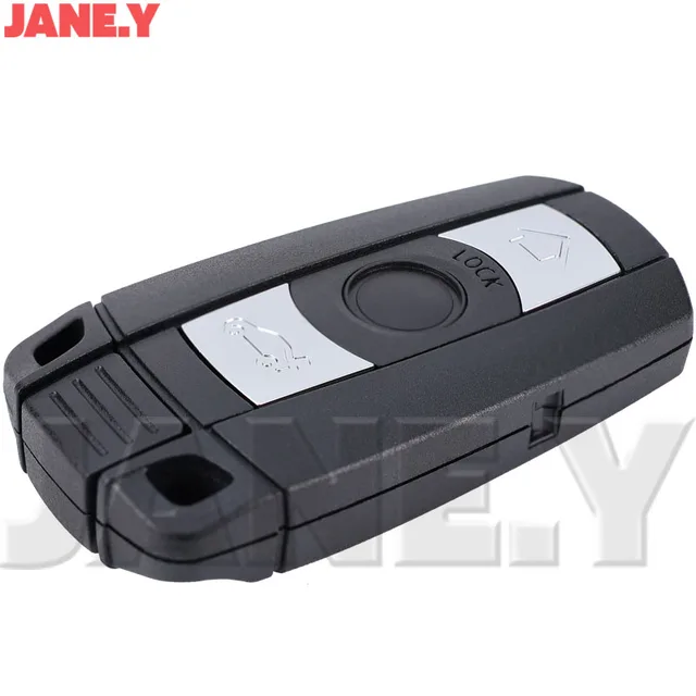 รีโมทกุญแจรถ Fob กรณีเชลล์สําหรับ BMW 1 3 5 6 X Series สําหรับ Smart Key Shell Blade Fob E90 E91 E92 e60 Remote กรณี 5