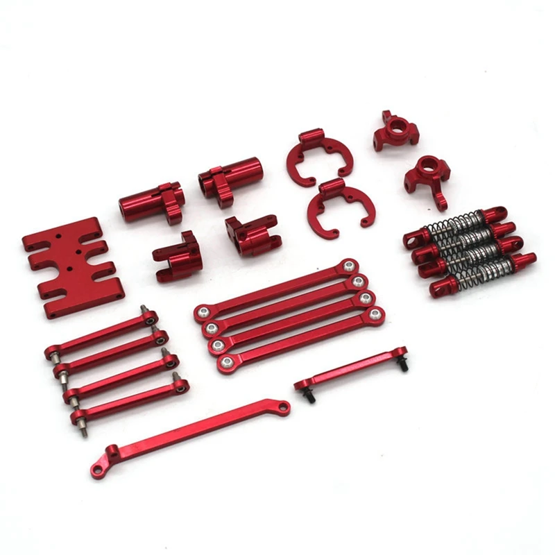 

Металлический амортизатор шасси, звено, рулевые блоки для Xiaomi Suzuki Jimny 1/16, обновленные детали для радиоуправляемого гусеничного автомобиля