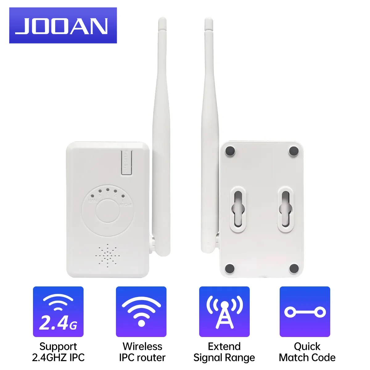 Jooan Repeater IPC Router WIFI Range Extender for Wireless Security Camera System Kit NVR Enhanced Transmission Distance