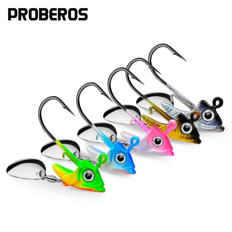 Décoy SV-30 – Têtes De Plomb Jig Head – Taille 4 (3/32 Oz) – Lot De 5 – Noir