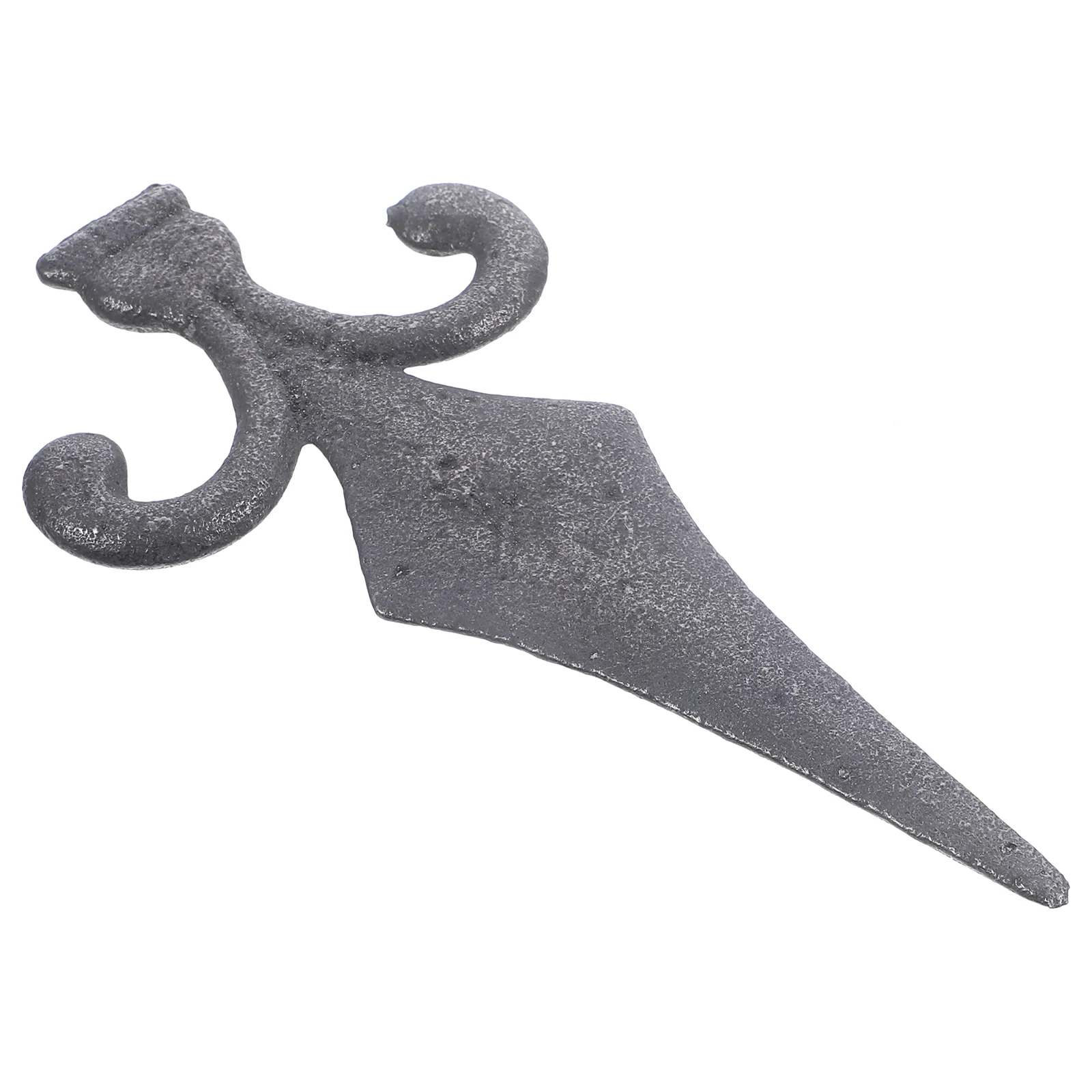 

Fence Finials Wrought Iron Fence Fence Trident Post Finials Yard Farmhouse Spears Border