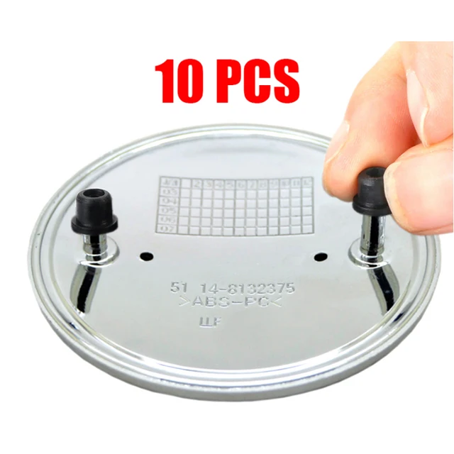 10x Tülle Halterung Schriftzug Buchse Emblem Clips Für VW Seat