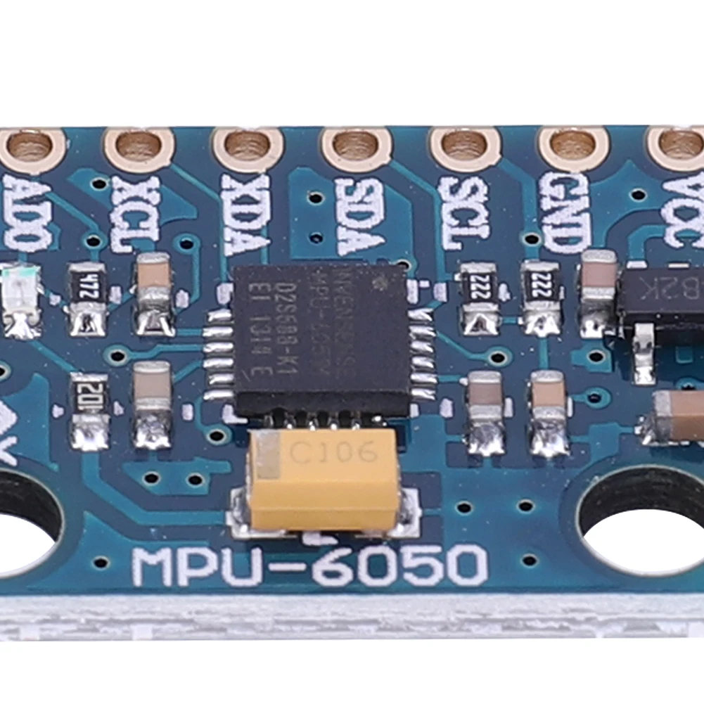 MPU-6050 모듈 가속도계 자이로 센서 GY-521, 3 축 가속 자이로스코프, 6DOF 모듈, 3-5V IIC 통신 프로토콜