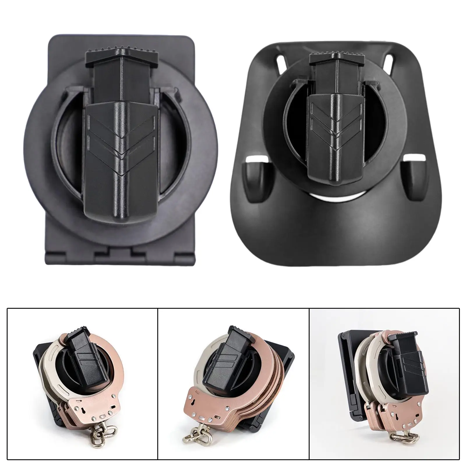 Handcuff Cover Belt Hanging Quick Release Practical Photo Props Storage Handcuff 3
