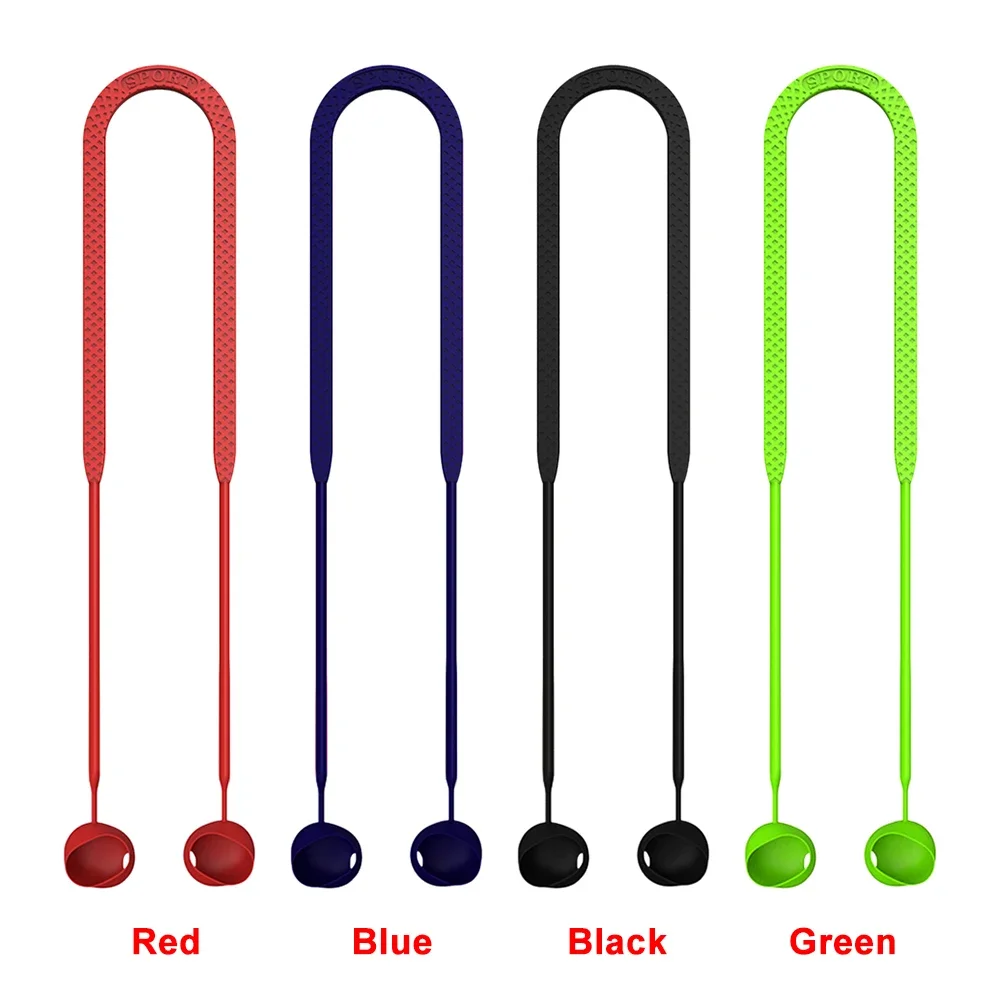 Earphone Strap for for Beats Studio Buds Anti Lost Strap Silicone Rope for Bluetooth-Compatible Earphones Silicone Lanyard