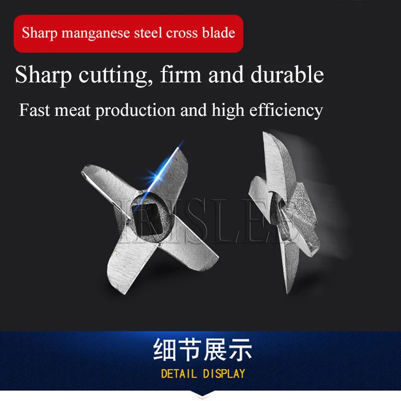 Electric Meat Grinder Blender Consumer And Commercial Stainless Steel Meat Grinder Food Processor Household Appliances 3