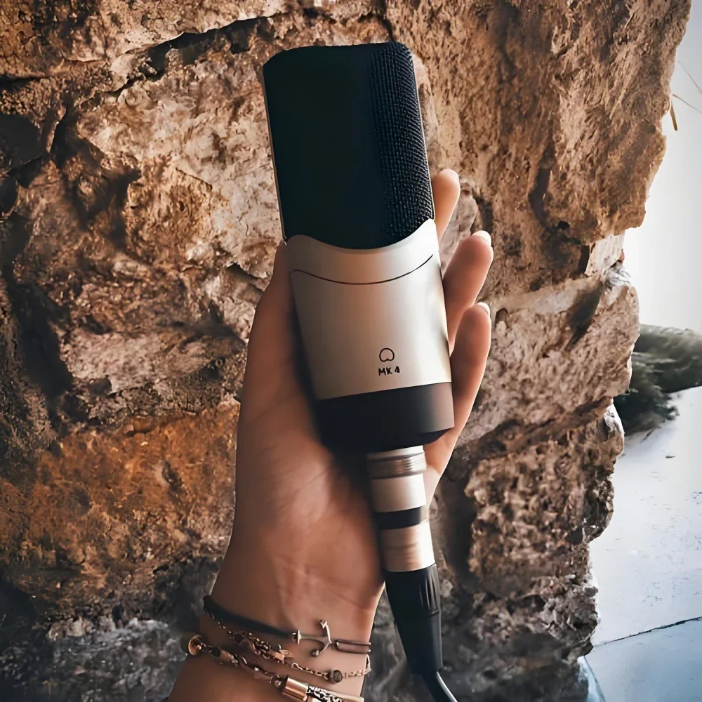 Gaming Microphone MK4 Condenser Microphone Live Streaming XLR Mic ForStreaming Recording Computer Karaoke