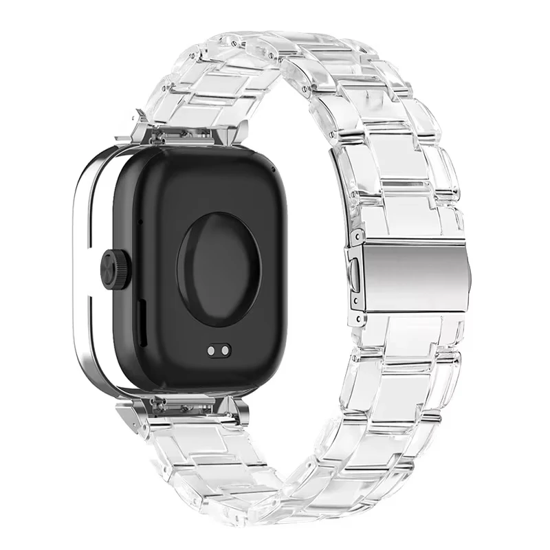 Transparent Silicone Replacement Strap Wristband Accessory