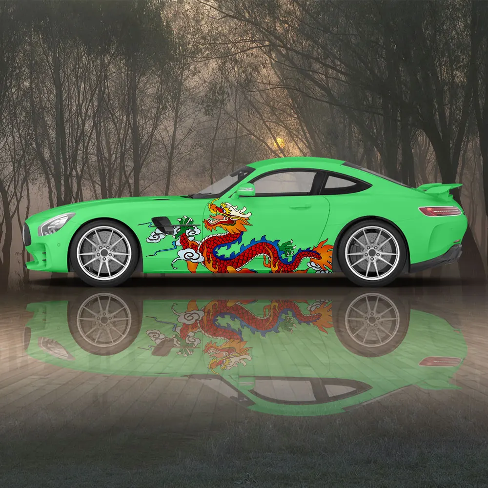 Shenron Car Livery Large Vehicle Graphics Side Car Decal Universal