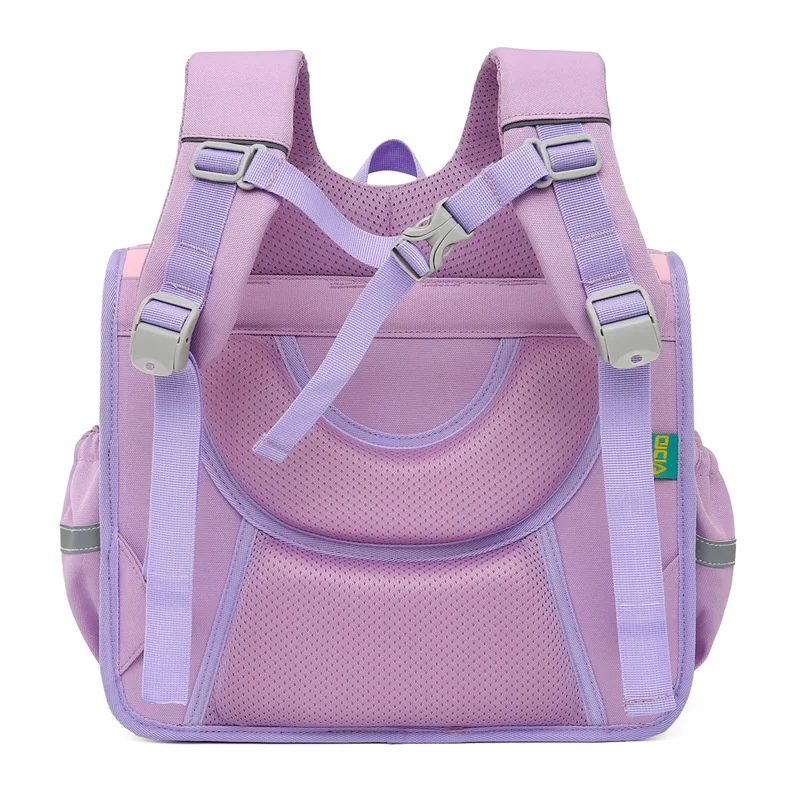 Children Horizontal Simple Cute Rabbit Backpacks New Girls Boys Students British Style Large Capacity Schoolbags Drop Shipping