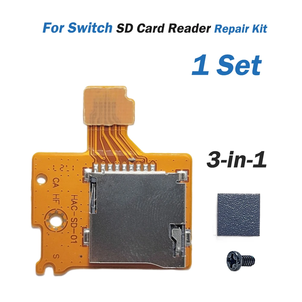 High-Precision SD Card Reader Slot Memory Card Socket Replacement