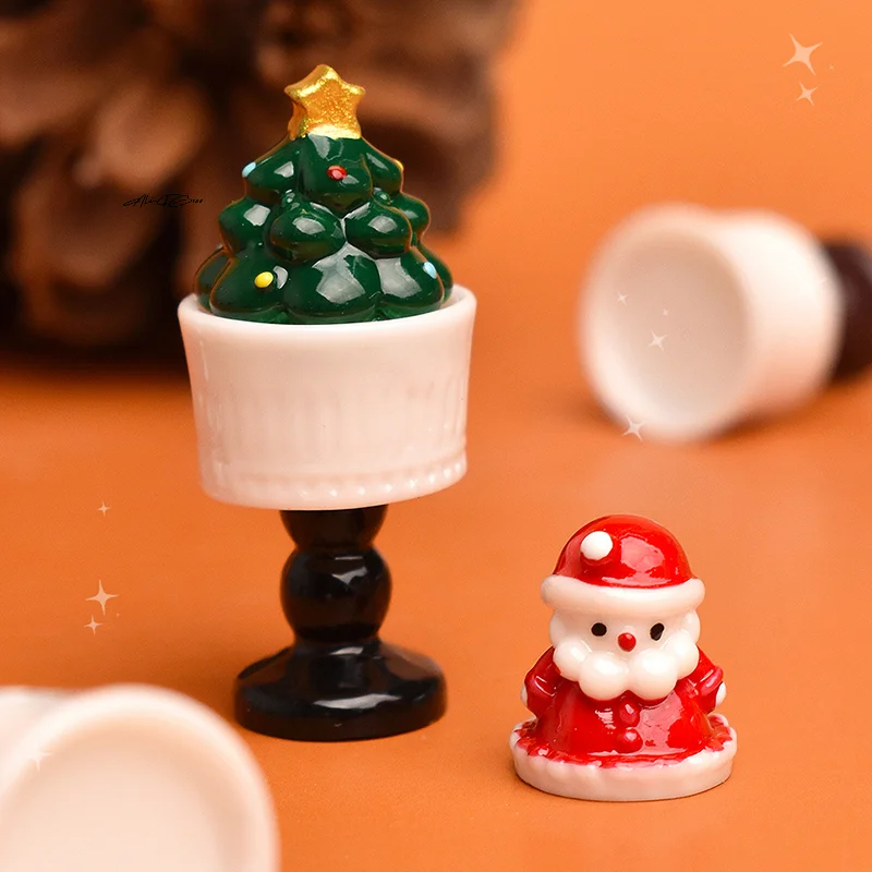 Miniature Glace Sundae 1:12 - Crème Glacée En Coupe En Plastique - Maison De Poupées Tumdee - Fait Main Accessoire Cuisine Poupée 1:12