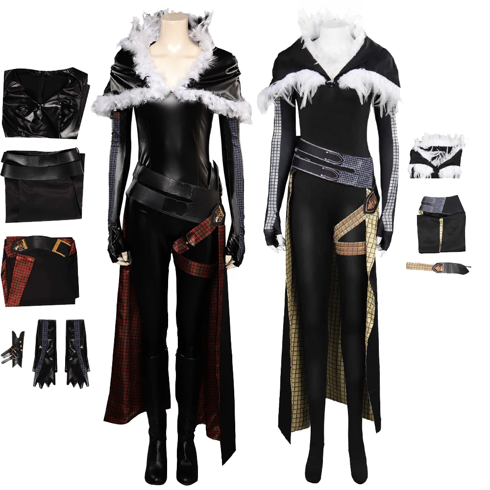 

Benedikta Harman Jumpsuit Game Final Fantasy XVI Cosplay Costume Shawl Belt Women Girls Outfits Fantasia Halloween Carnival Suit