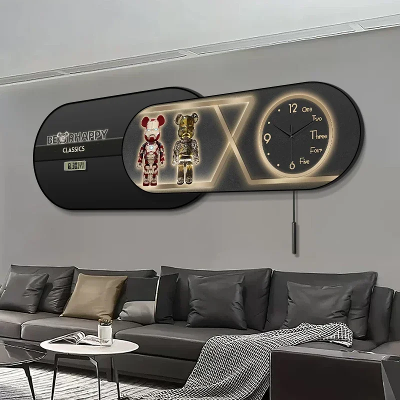 Original Japanese Wall clock Unique Vertical Gothic Kawaii Wall clock Classic Large Reloj De Pared Digital Wall Decoration - Image 5