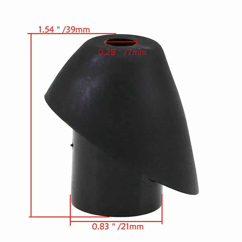 Base D'antenne Pour Toyota FJ Cruiser 2007-2014 - Remplacement Direct OEM Noir Brillant, En Caoutchouc ABS, Installable Sans Outils - 8
