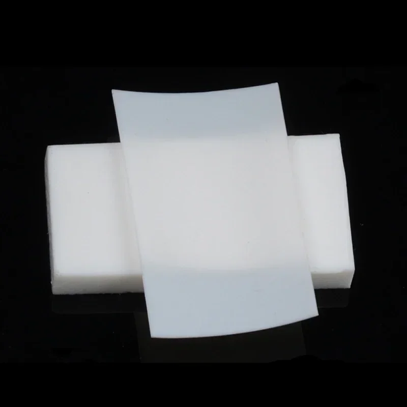 PTFE Sheet, 0.5/1/2/3/4/5/6/8/10mm Thickness PTFE Sheet PTFE Plate PTFE  Board Block Polytef Plate Anti-Corrosion Machining Model (Color :  100x100mm