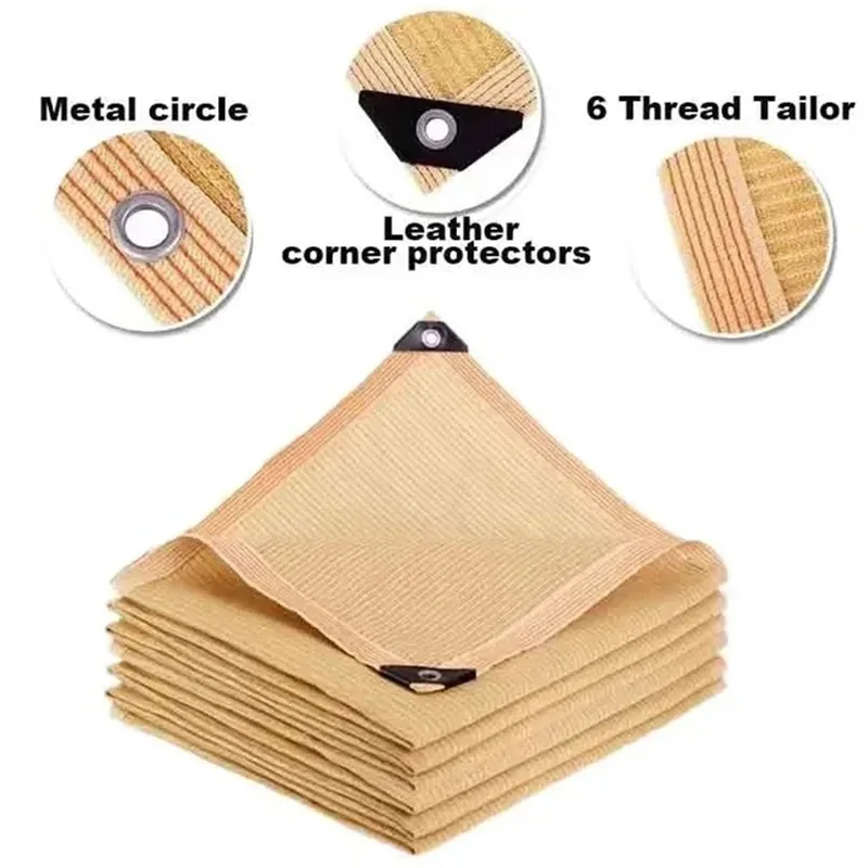 High-Density Weather-Resistant UV Protection Garden Sun Shade