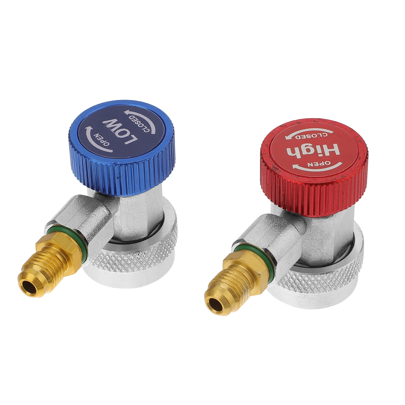 R134A Adattatore Accoppiatore Quick Ac Kit Connettore Tubo Raccordi Per Refrigerante Ricarica Auto Gas 134A Hvacconditioning Air Fortan