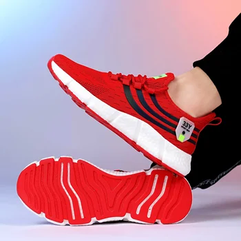 أحدث صيحات الموضة أحذية شبكية للنساء قابلة للتنفس ومضادة للصدمات وتهوية، أحذية مسطحة للشارع، أحذية رياضية مريحة للياقة البدنية البطيئة 2