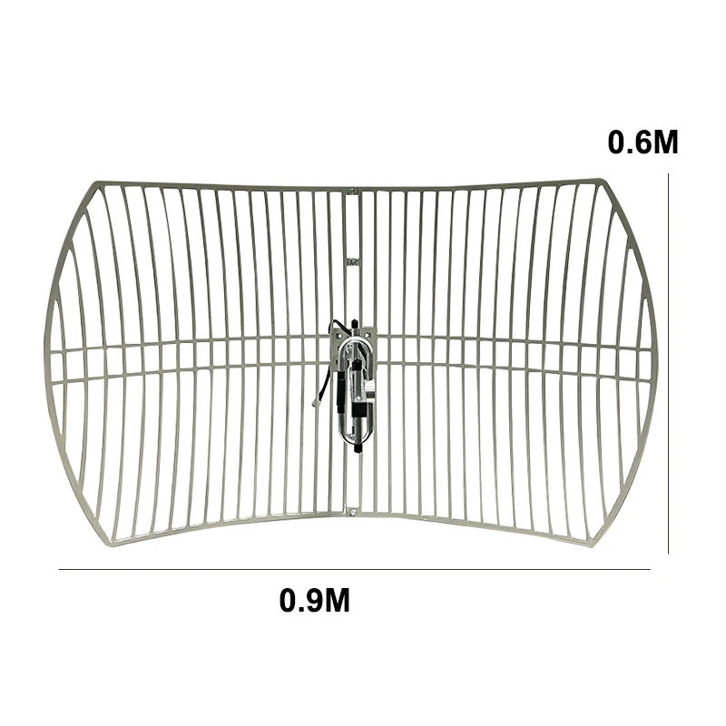 4G 5G Directional Dual Polarized Parabolic Antenna 18dBi High Gain for Improve Outdoor Long Range Mobile WiFi Network Reception