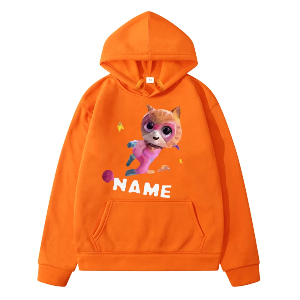 

Hoodies Autumn Super Kitties boy clothes Fleece Sweatshirt y2k sudadera Casual anime hoodie pullover Jacket kids clothes girls